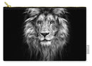 Lion On Black - Carry-All Pouch