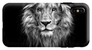 Lion On Black - Phone Case