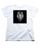 Lion On Black - Women's T-Shirt (Standard Fit)