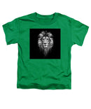 Lion On Black - Toddler T-Shirt
