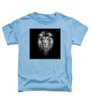Lion On Black - Toddler T-Shirt