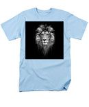 Lion On Black - Men's T-Shirt  (Regular Fit)
