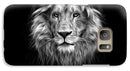 Lion On Black - Phone Case