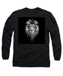 Lion On Black - Long Sleeve T-Shirt