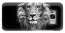 Lion On Black - Phone Case