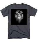 Lion On Black - Men's T-Shirt  (Regular Fit)