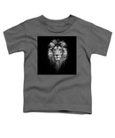 Lion On Black - Toddler T-Shirt