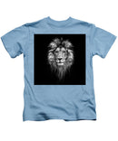 Lion On Black - Kids T-Shirt