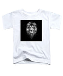 Lion On Black - Toddler T-Shirt