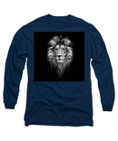 Lion On Black - Long Sleeve T-Shirt
