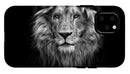 Lion On Black - Phone Case