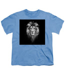 Lion On Black - Youth T-Shirt