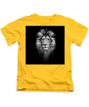 Lion On Black - Kids T-Shirt