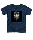 Lion On Black - Toddler T-Shirt