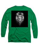 Lion On Black - Long Sleeve T-Shirt
