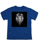 Lion On Black - Youth T-Shirt