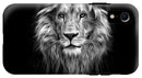 Lion On Black - Phone Case