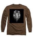Lion On Black - Long Sleeve T-Shirt