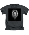 Lion On Black - Kids T-Shirt