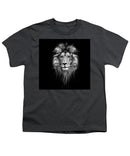 Lion On Black - Youth T-Shirt