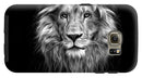 Lion On Black - Phone Case