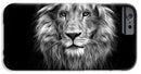 Lion On Black - Phone Case