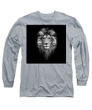 Lion On Black - Long Sleeve T-Shirt