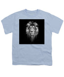 Lion On Black - Youth T-Shirt