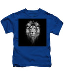 Lion On Black - Kids T-Shirt