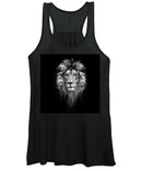Lion On Black - Women's Tank Top