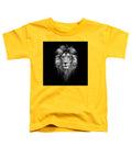 Lion On Black - Toddler T-Shirt