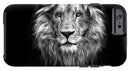 Lion On Black - Phone Case