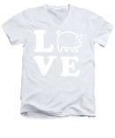 Love Pigs - Men's V-Neck T-Shirt