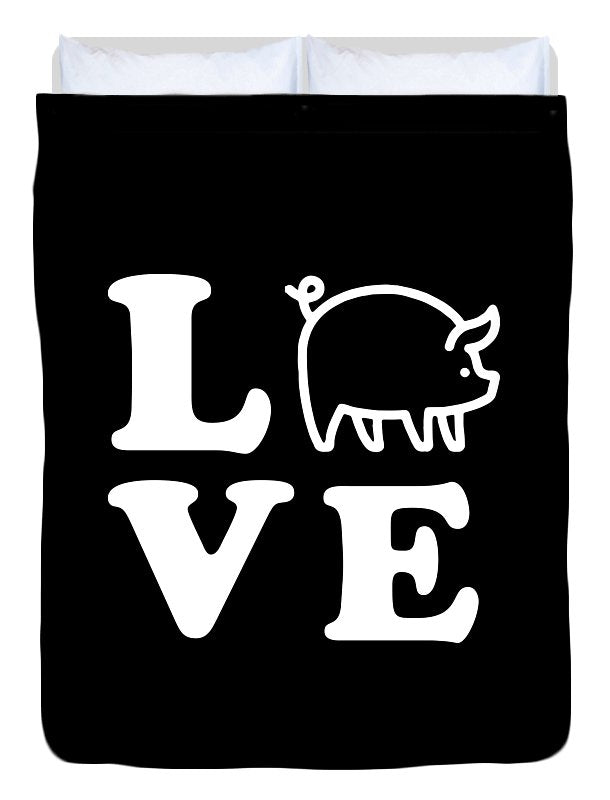 Love Pigs - Duvet Cover