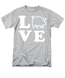Love Pigs - Men's T-Shirt  (Regular Fit)