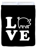 Love Pigs - Duvet Cover