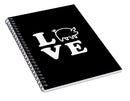 Love Pigs - Spiral Notebook
