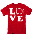 Love Pigs - Men's T-Shirt  (Regular Fit)