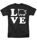 Love Pigs - Men's T-Shirt  (Regular Fit)