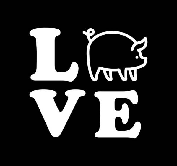 Love Pigs - Art Print