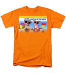 Meet Me At The Beach - Men's T-Shirt  (Regular Fit)