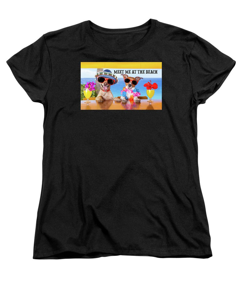 Meet Me At The Beach - Women's T-Shirt (Standard Fit)