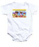 Meet Me At The Beach - Baby Onesie