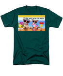 Meet Me At The Beach - Men's T-Shirt  (Regular Fit)