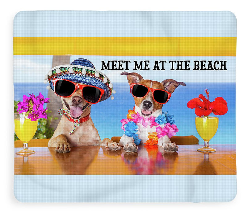 Meet Me At The Beach - Blanket