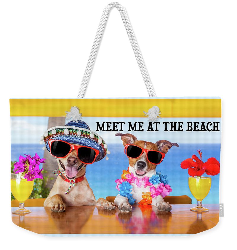 Meet Me At The Beach - Weekender Tote Bag