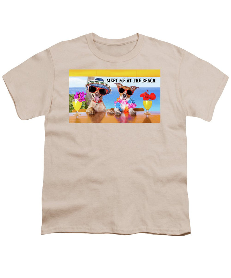 Meet Me At The Beach - Youth T-Shirt