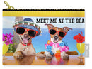 Meet Me At The Beach - Carry-All Pouch