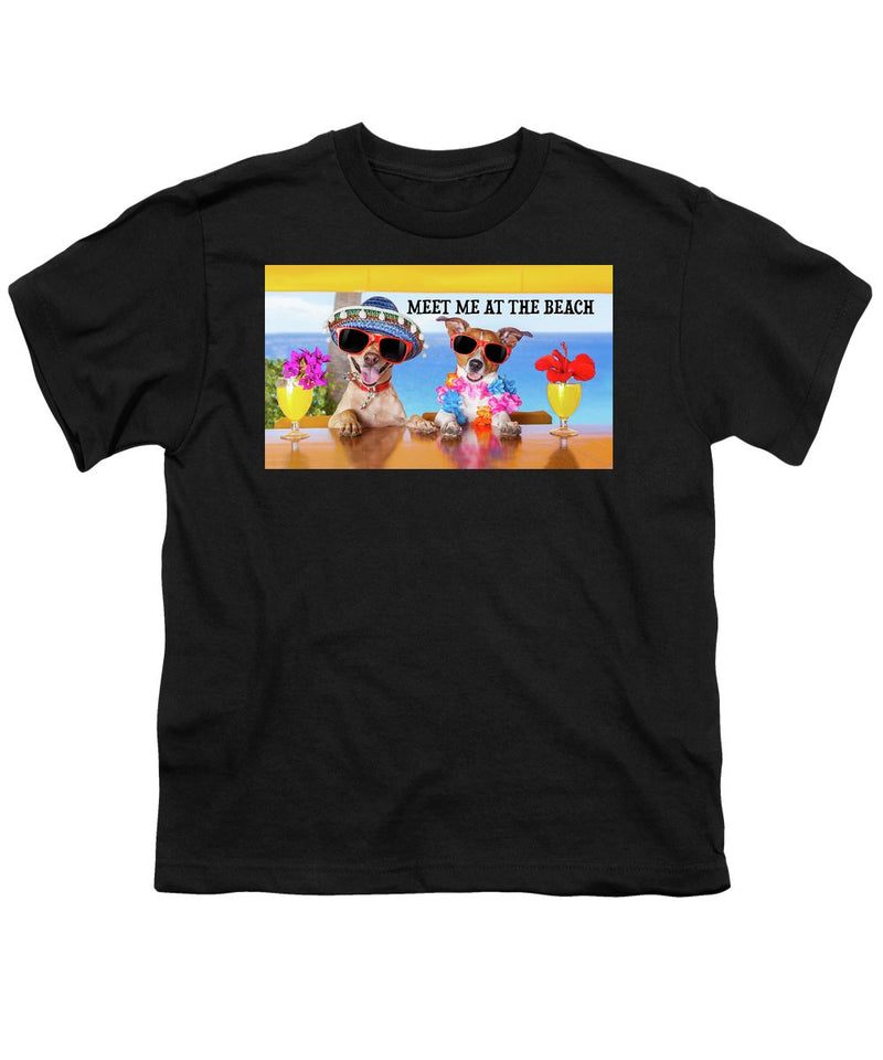 Meet Me At The Beach - Youth T-Shirt