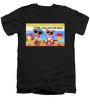 Meet Me At The Beach - Men's V-Neck T-Shirt
